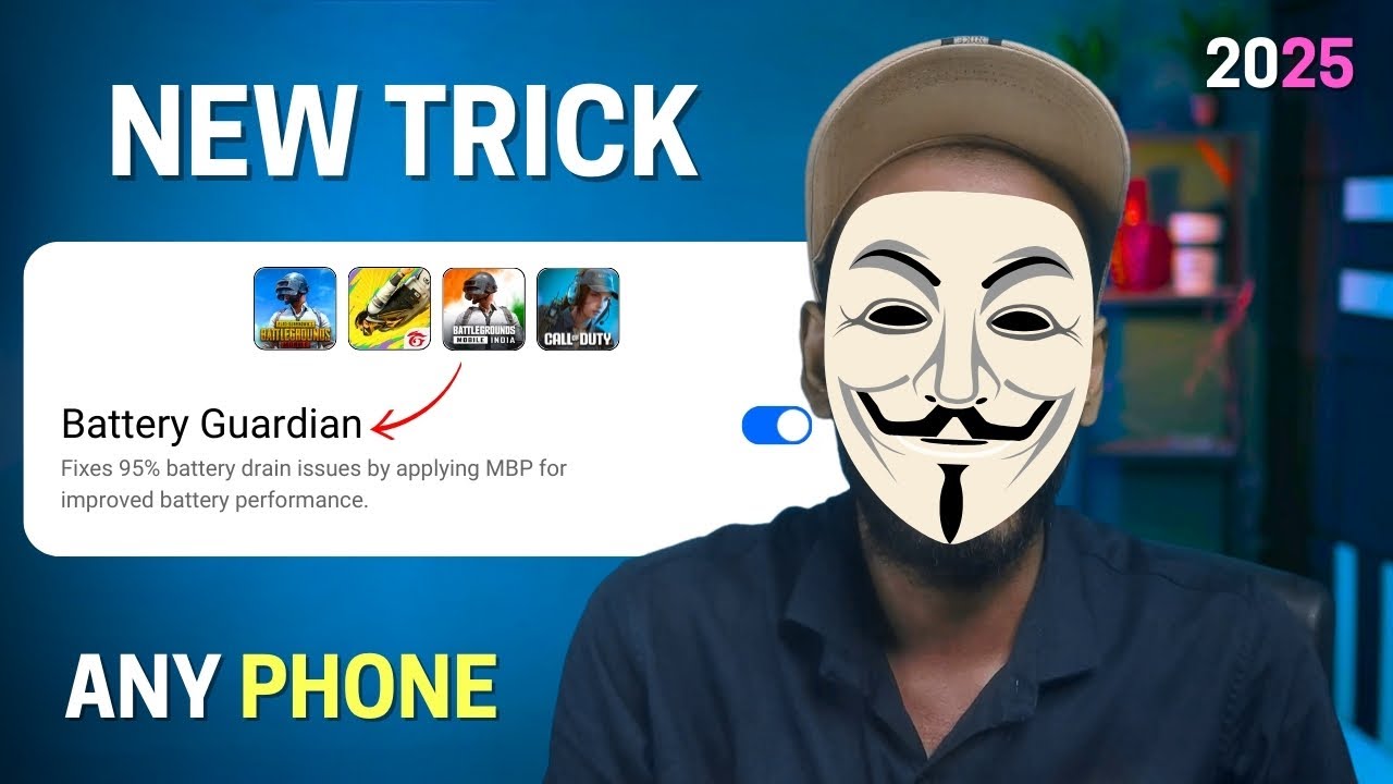 NEW Solutions to Fix Battery Drain Problem While Gaming | TechnoMind Ujjwal