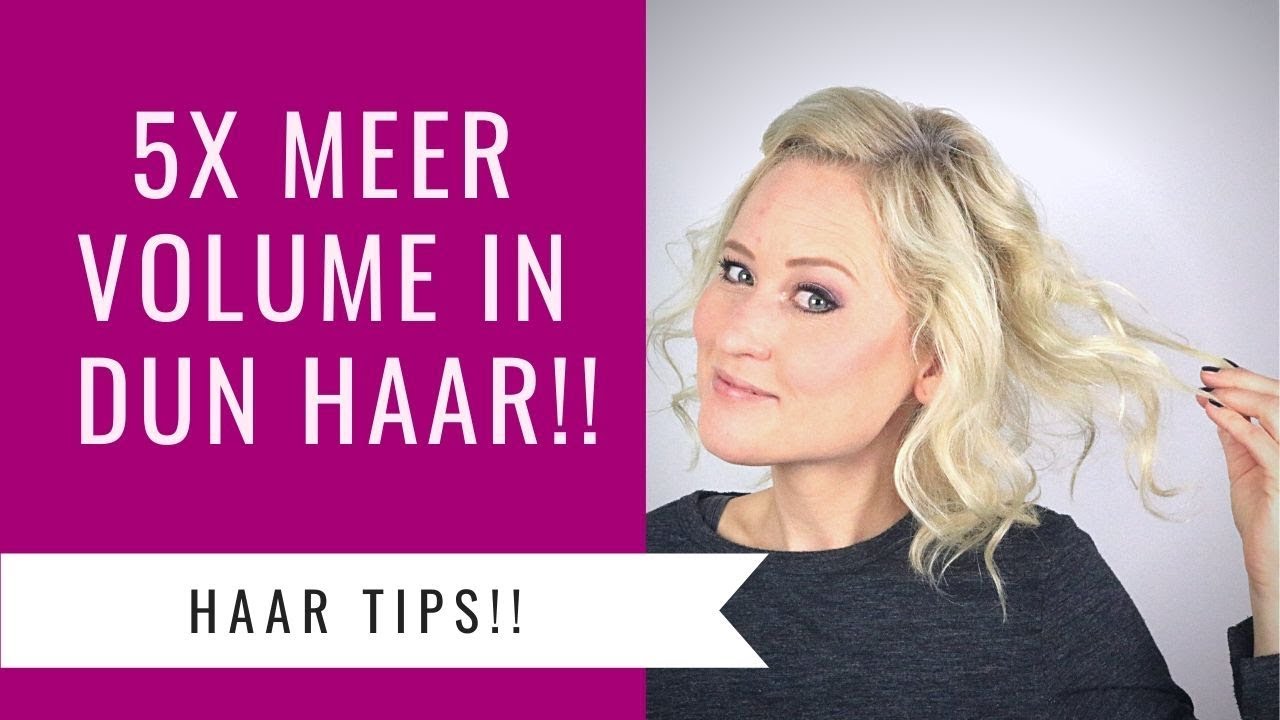 5 DUN HAAR TIPS VOOR MEER VOLUME!! | Dazzling Beauty