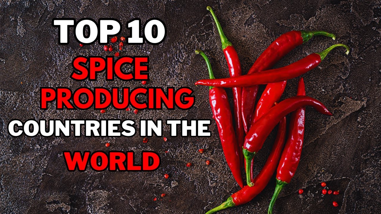 Top 10 Largest Producer Of Spices In The World | Top Spice Producing Countries | Info A 2 Z