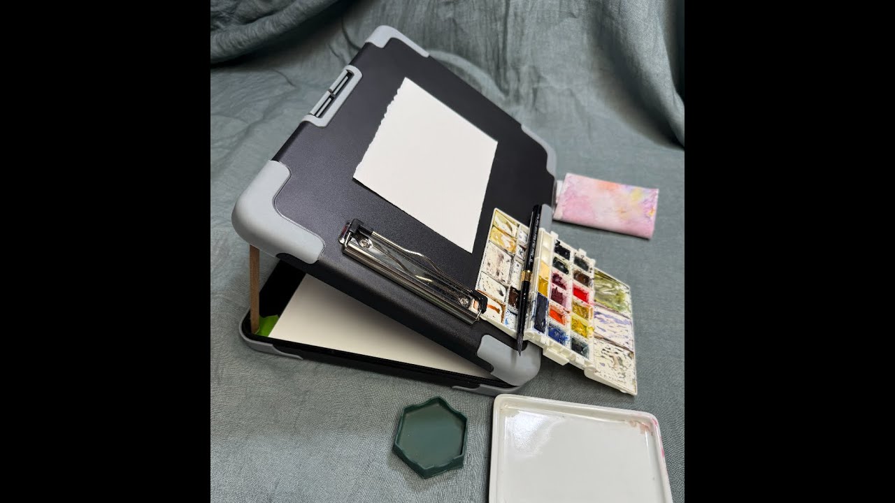 Optimizing my watercolor travel kit