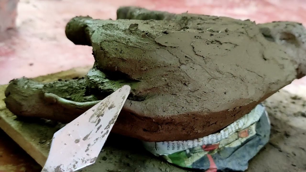 Elephants can be made with clay |clay modelling | clay doll | കളിമണ്ണ് കൊണ്ട് ആനെയെ ഉണ്ടാക്കാം