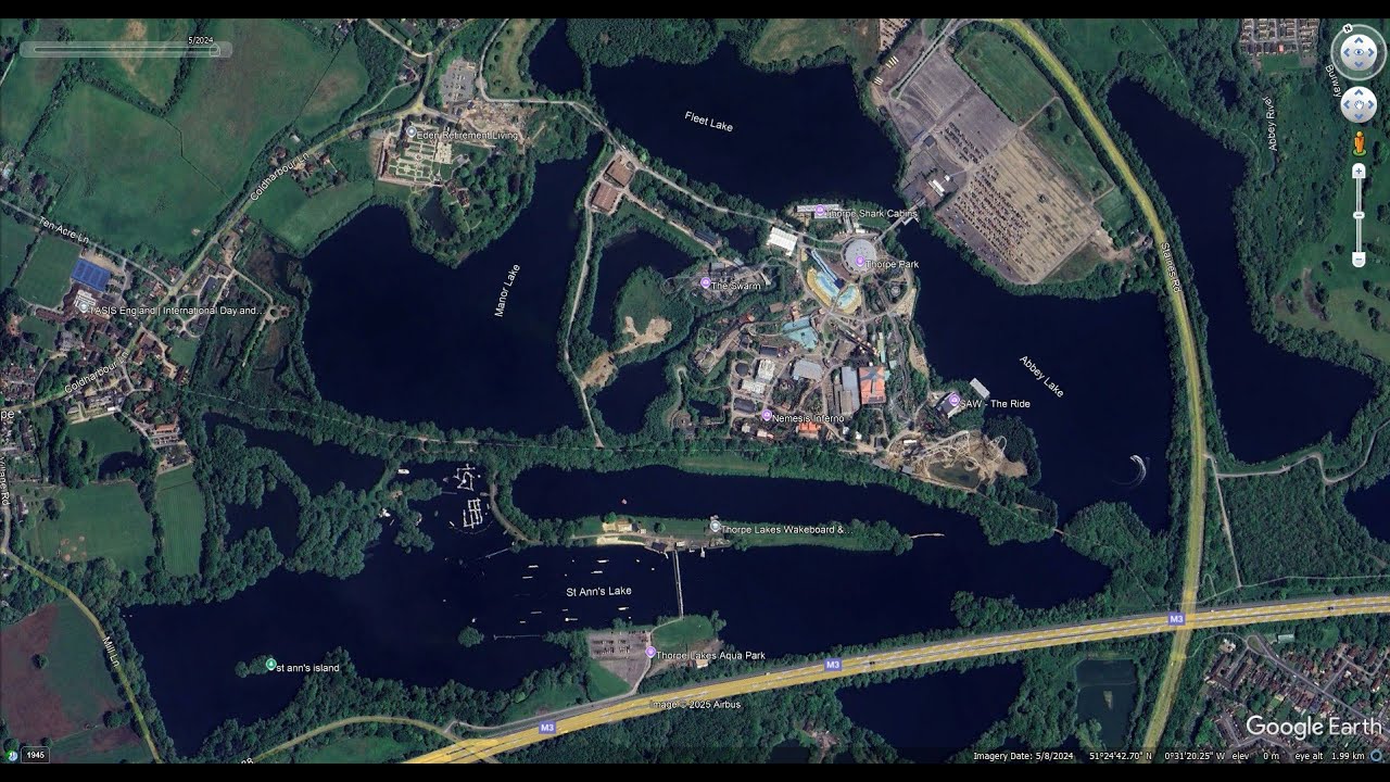 Before Thorpe Park! - History of the Area up to Park Opening