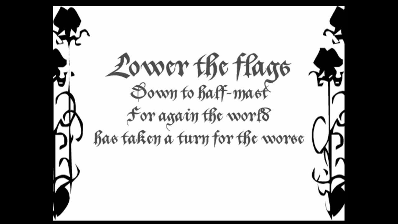 Sentenced - Lower The Flags