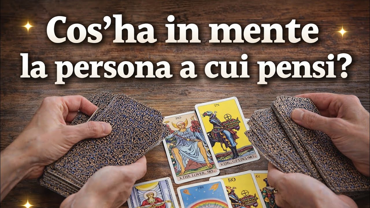 Cos'ha in mente la persona a cui pensi?#shorts #duepassitraitarocchi #tarocchi #amore #perte