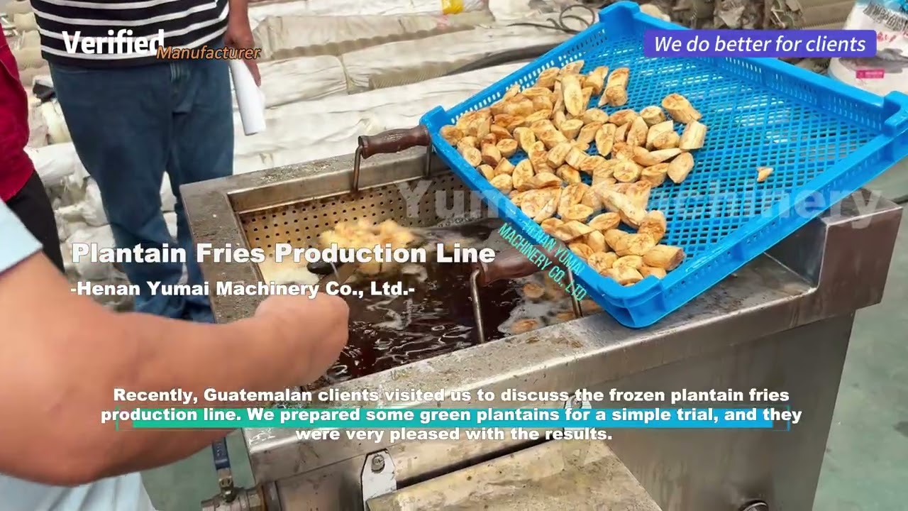 Plantain Fries Production Line