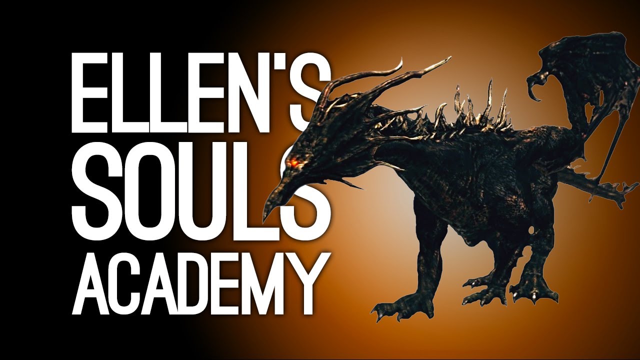 Playing Dark Souls for the First Time! Black Dragon Kalameet! - Ellen's Souls Academy