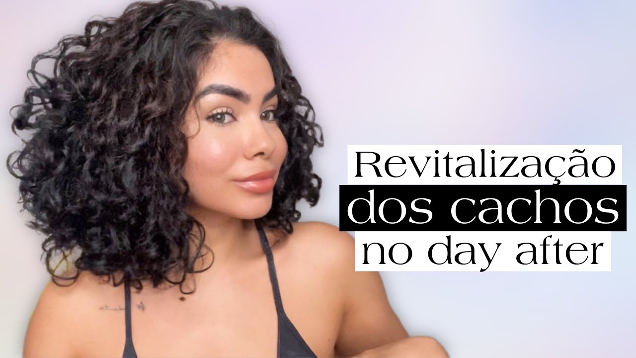 REVITALIZAÇÃO DOS CACHOS NO DAY AFTER (super fácil!) | Joyce Lima