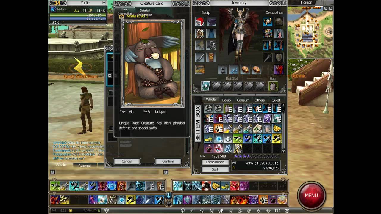 Rappelz Ursa Finished!! Koala