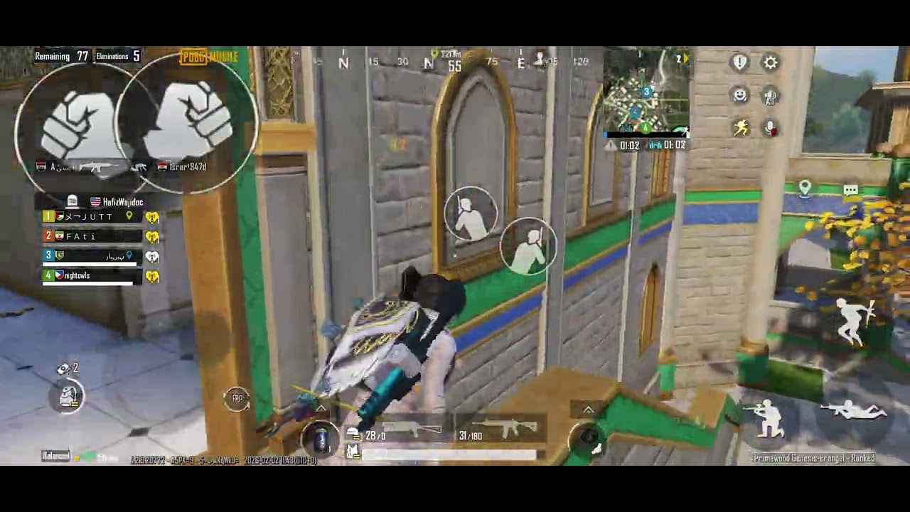 Rush game play pubgmobile