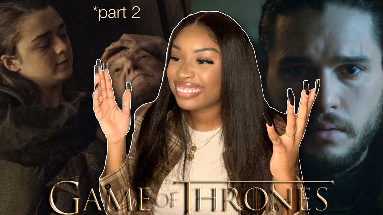 **Part 2/2** My King in the North 🥰 *GAME OF THRONES* (6x10 Reaction)