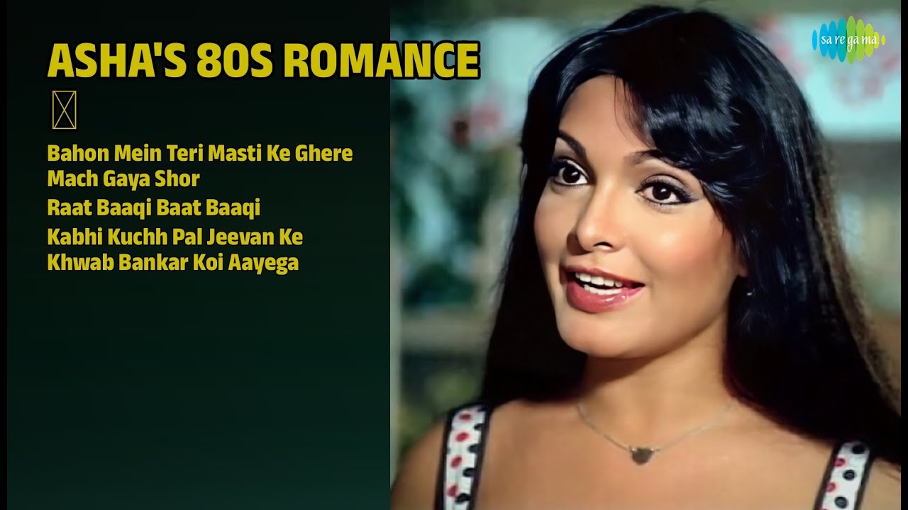 आशा के रोमांटिक गाने | Asha Bhosle Songs | Bahon Mein Teri Masti Ke Ghere | Mach Gaya Shor