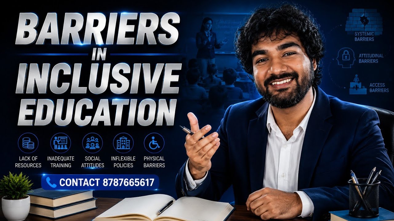 BARRIERS IN INCLUSIVE EDUCATION