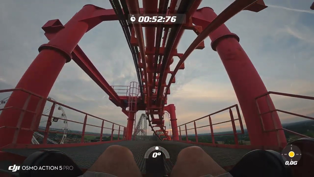 DJI Osmo Action 5 pro Mayan Energylandia 1 wagonik