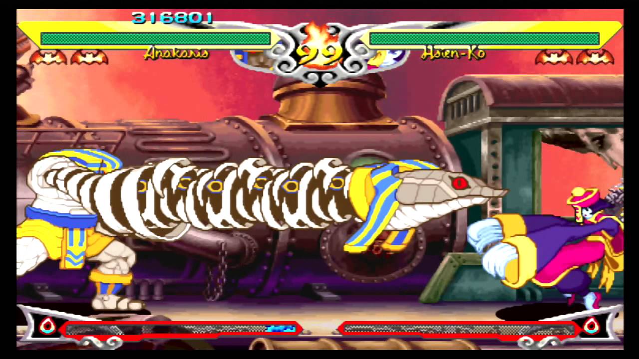 Darkstalkers 3 - Anakaris Arcade Mode