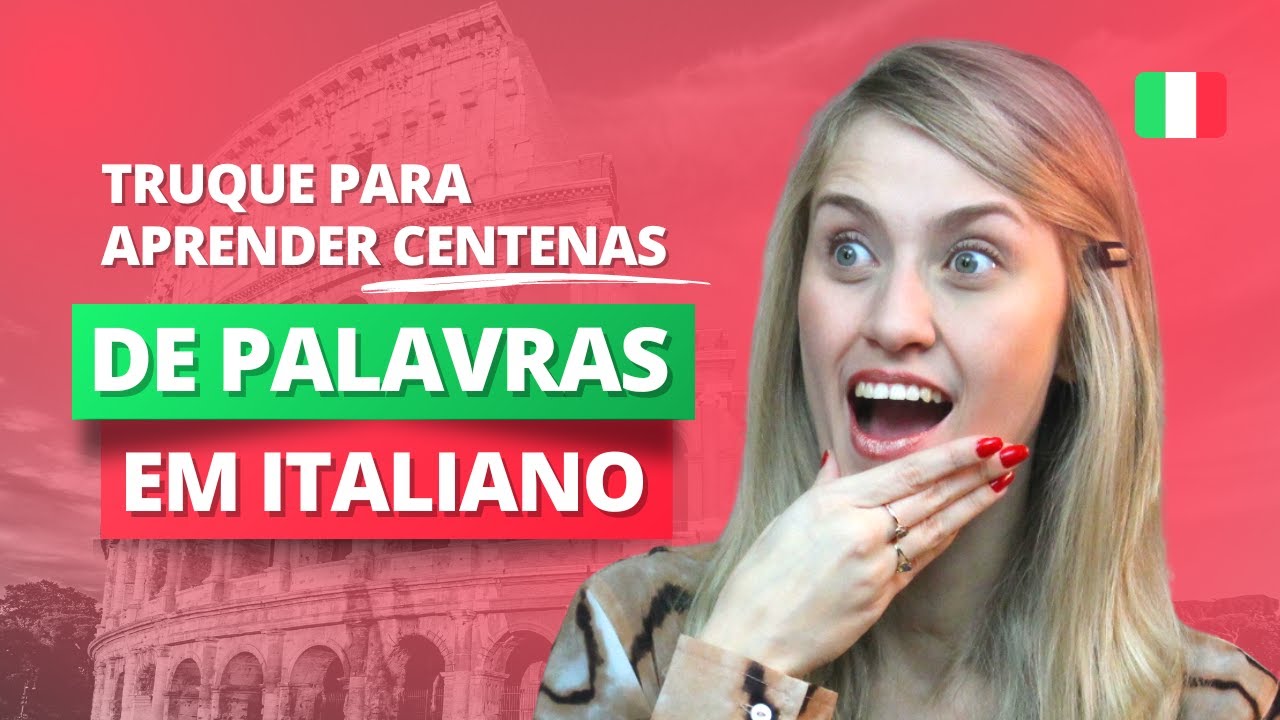 Regra para aprender centenas de PALAVRAS em ITALIANO | Italiano para iniciantes