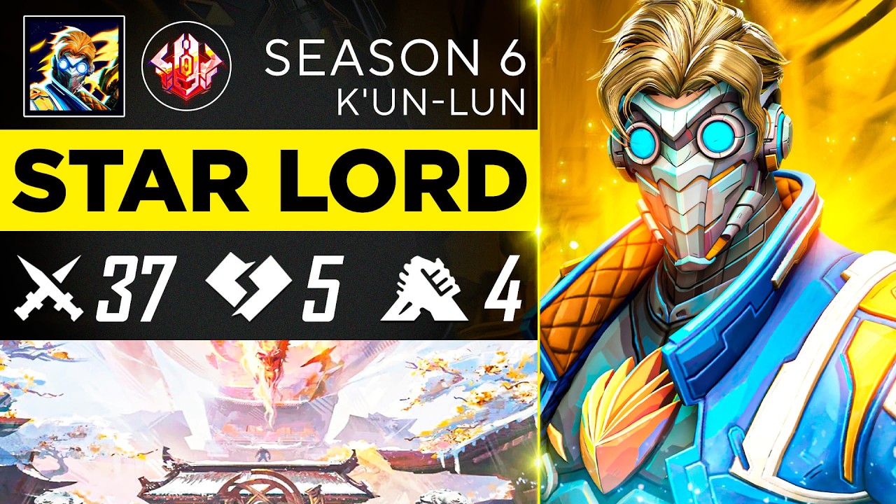 TOP 1 GLOBAL STAR-LORD | BEDTIME5TORY | MARVEL RIVALS PRO REPLAYS - SEASON 6