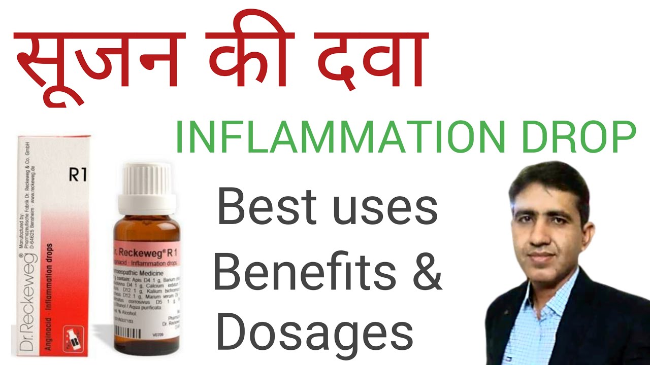 INFLAMMATION | सुजन का इलाज | INFLAMMATION MEDICINE | SUJAN KA HOMEOPATHIC ILAJ | RECKEWEGR1