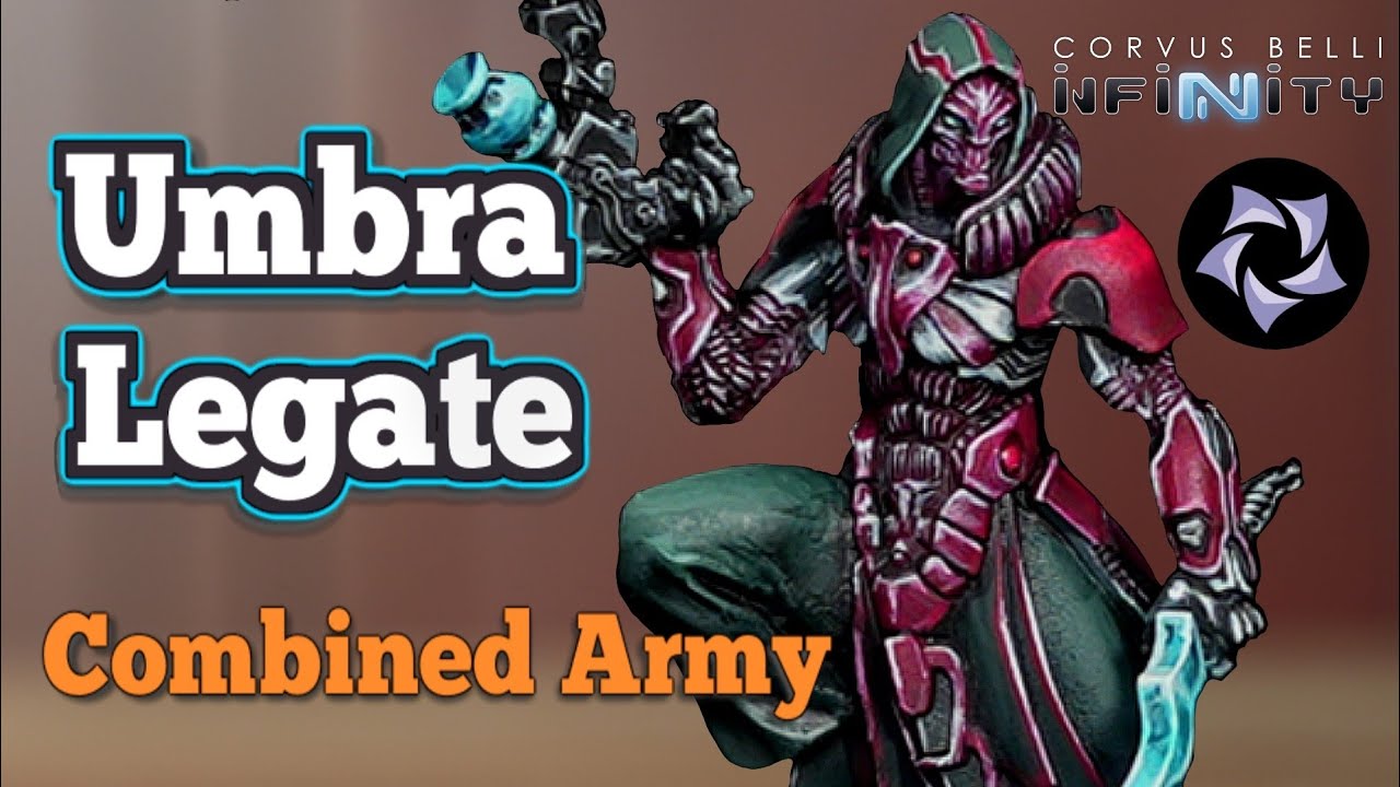 Painting The Combined Army  Umbra Legate | Corvus Belli Infinity | Shasvastii color scheme