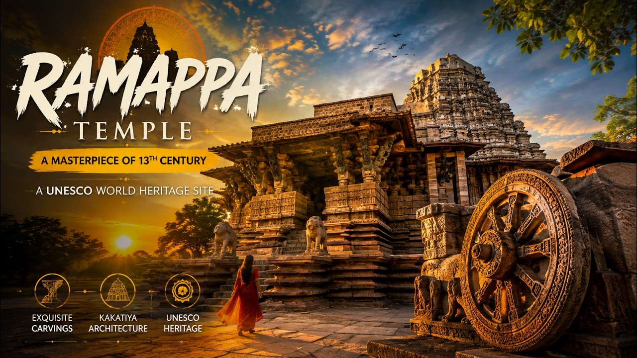 Ramappa Temple | Engineering Marvel | UNESCO World Heritage | #telangana #pride #ramappatemple #vlog