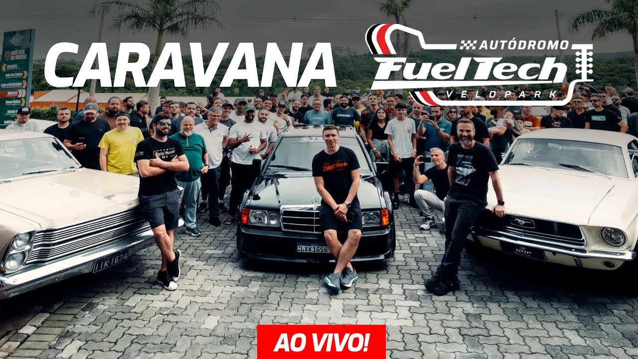 Caravana até o Autódromo FuelTech Velopark
