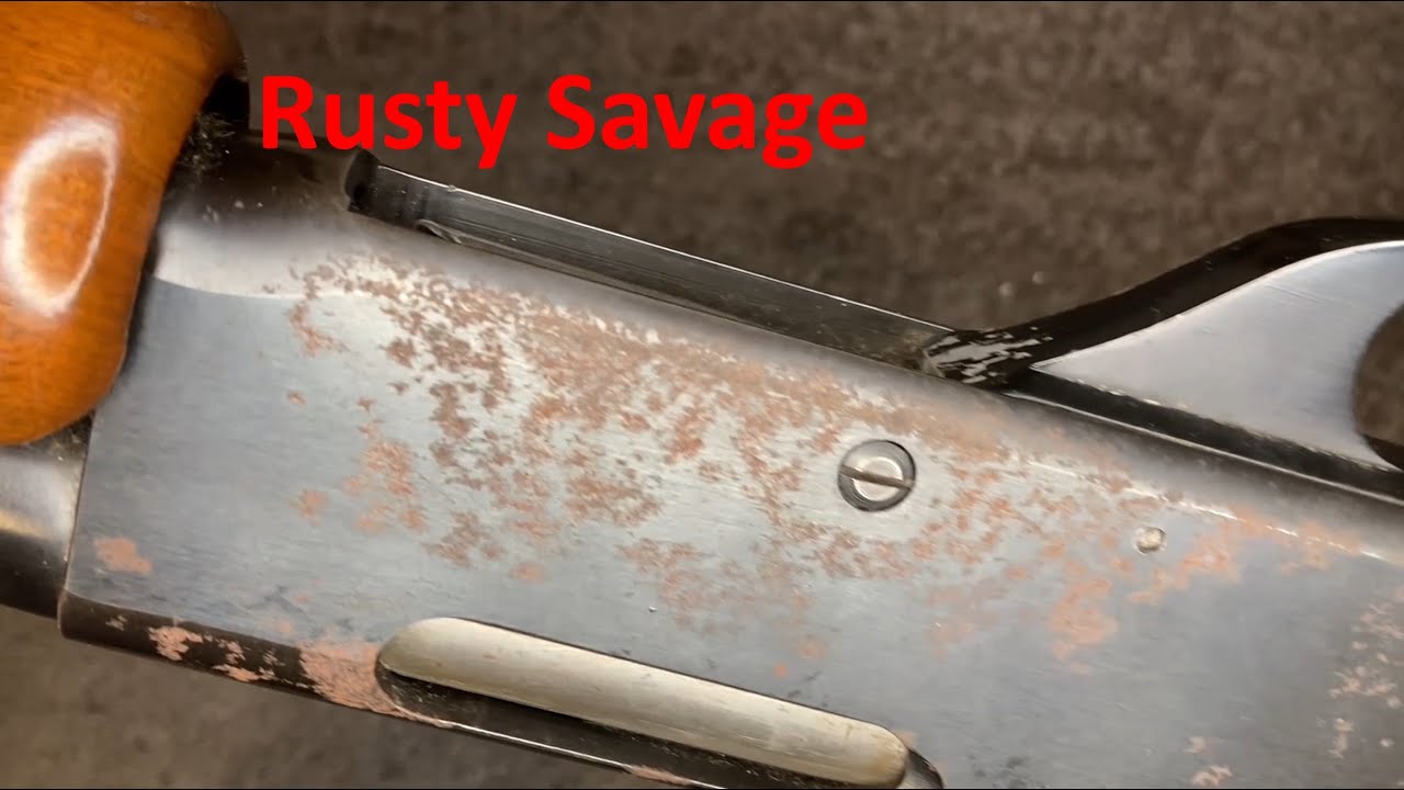 Savage Model 170 - Disassembly/Assembly & Reblue