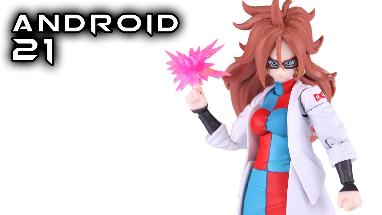 S.H. Figuarts ANDROID 21 (Lab Coat) Exclusive Dragon Ball FighterZ Action Figure Review