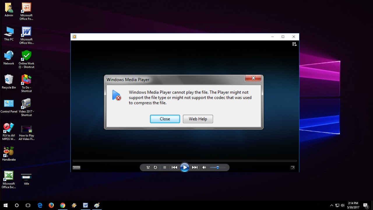 How to Play All Video File Formats in Media Player (Fix Can&rsquo;t Play the file)