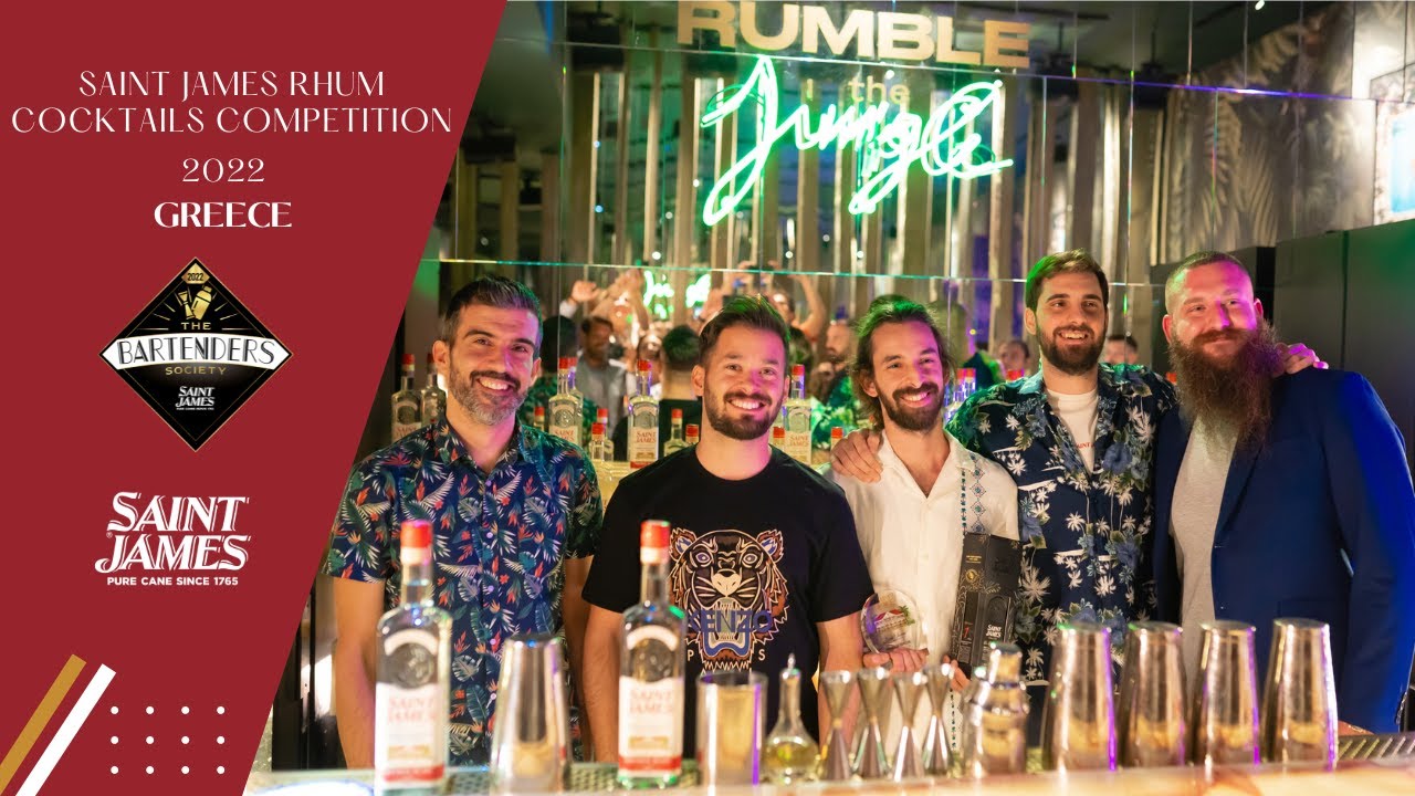 SAINT JAMES RHUM COCKTAILS COMPETITION- FINALS GREECE 2022!