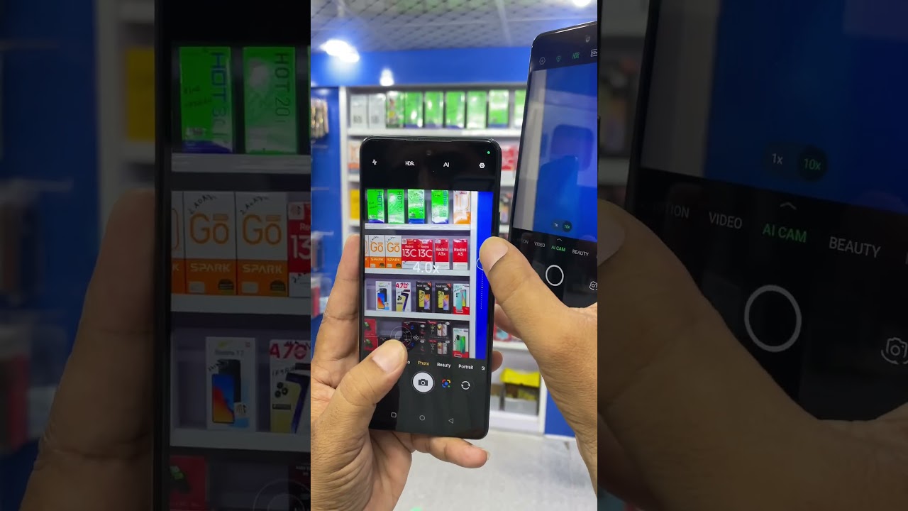 VGOTEL NOTE 23 VS INFINIX SMART 8 PLUS Camera zoom testing #vgotel #infinixsmart8plus