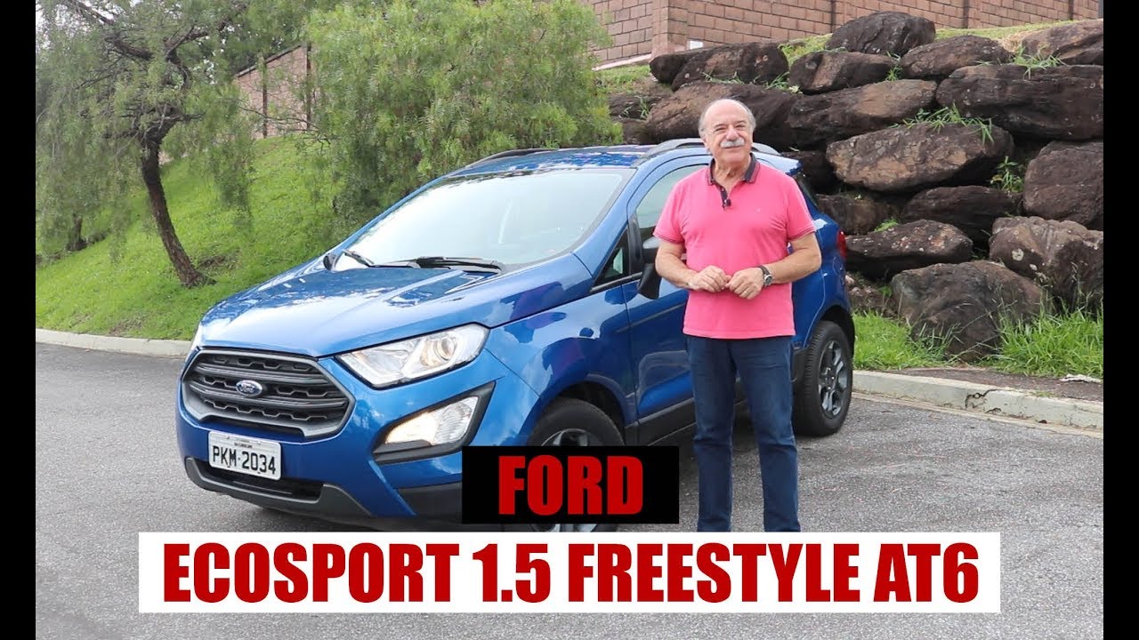 Ford EcoSport 1.5 FreeStyle AT6 2018 - Teste do Emilio Camanzi