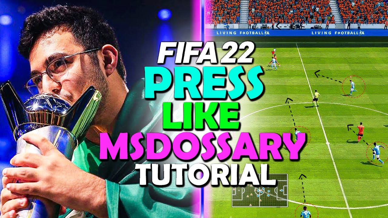 How to PRESS LIKE MSDOSSARY in FIFA 22 | MSDOSSARY DEFENDING GUIDE | FIFA 22 DEFENDING TUTORIAL