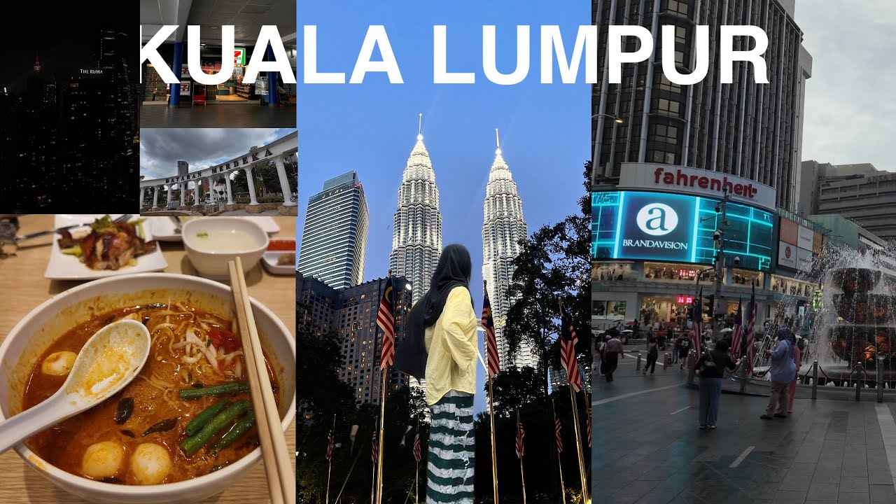 Exploring Kuala Lumpur in 5 Days | Islamic Arts Museum, National Mosque & Everything We Ate & Loved!