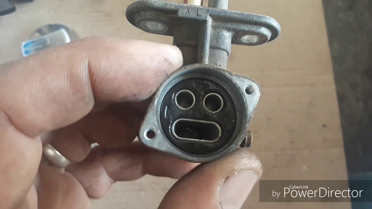 Como desmontar/limpar/montar torneira de combustível da YBR 125