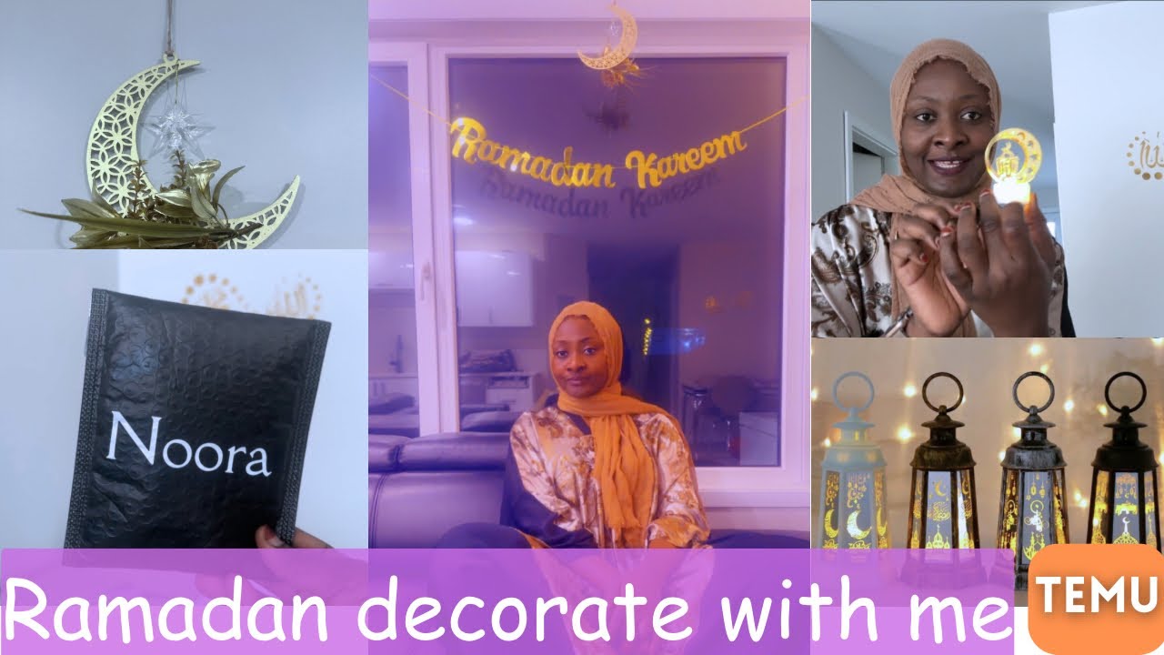 RAMADAN Decorate With Me || Temu Haul || Nora Bracelet