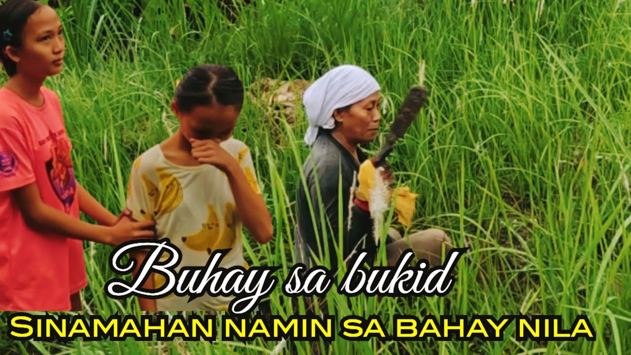 Isang ina sa gitna ng mayabong na Cogon sa uma may mga anak pala ll Rene OC