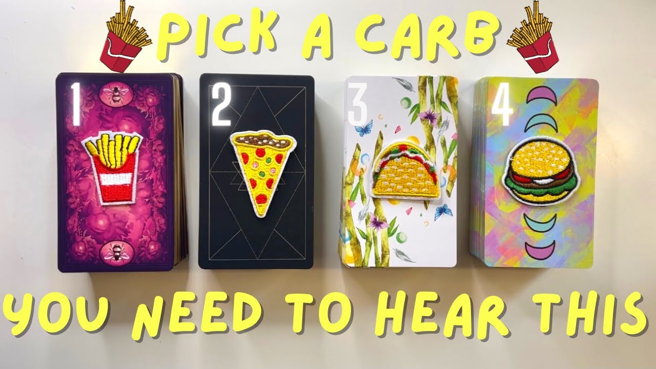 What You NEED to Hear Right Now🍟✨| PICK A CARB🍕| In-Depth Tarot Reading