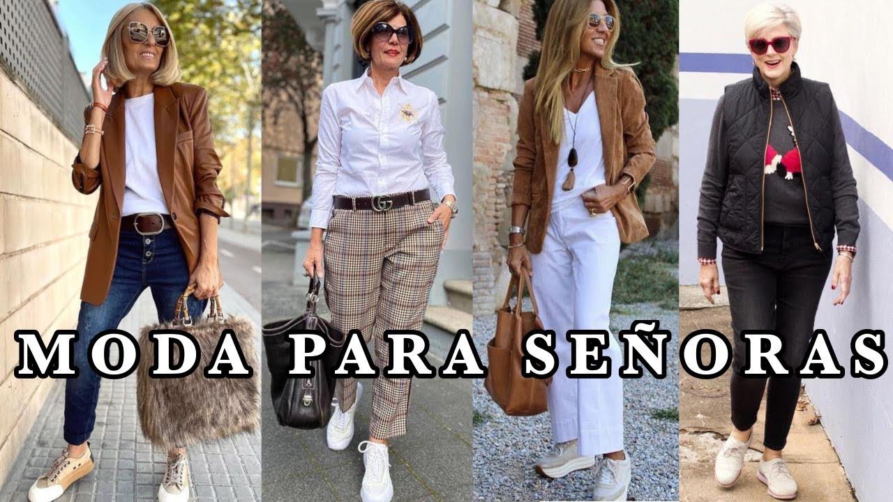 MODA ATEMPORAL C&Oacute;MODA PARA SE&Ntilde;ORAS MADURAS#ideas #femenina #moda #estilos #womans