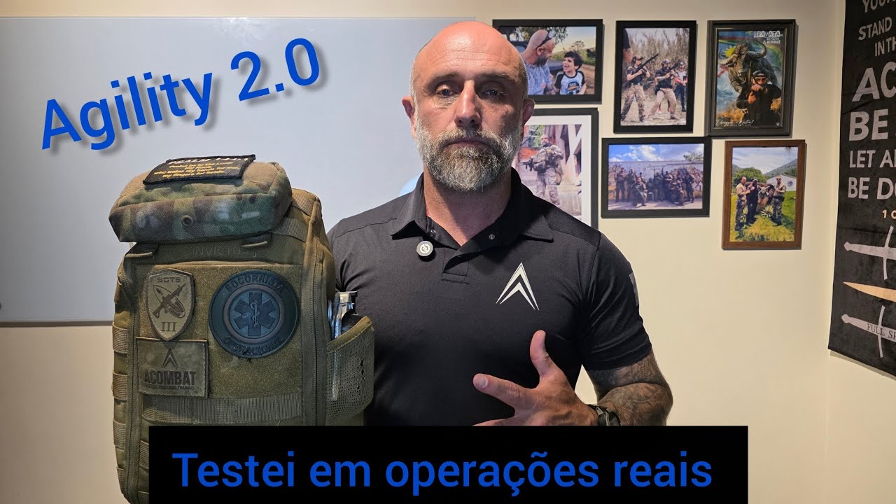 Agility 2.0, a mochila que transforma suas missões.  