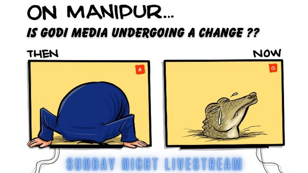 Why has Arnab + Godi Gang gone Anti-National on Manipur? | SNL with Akash Banerjee