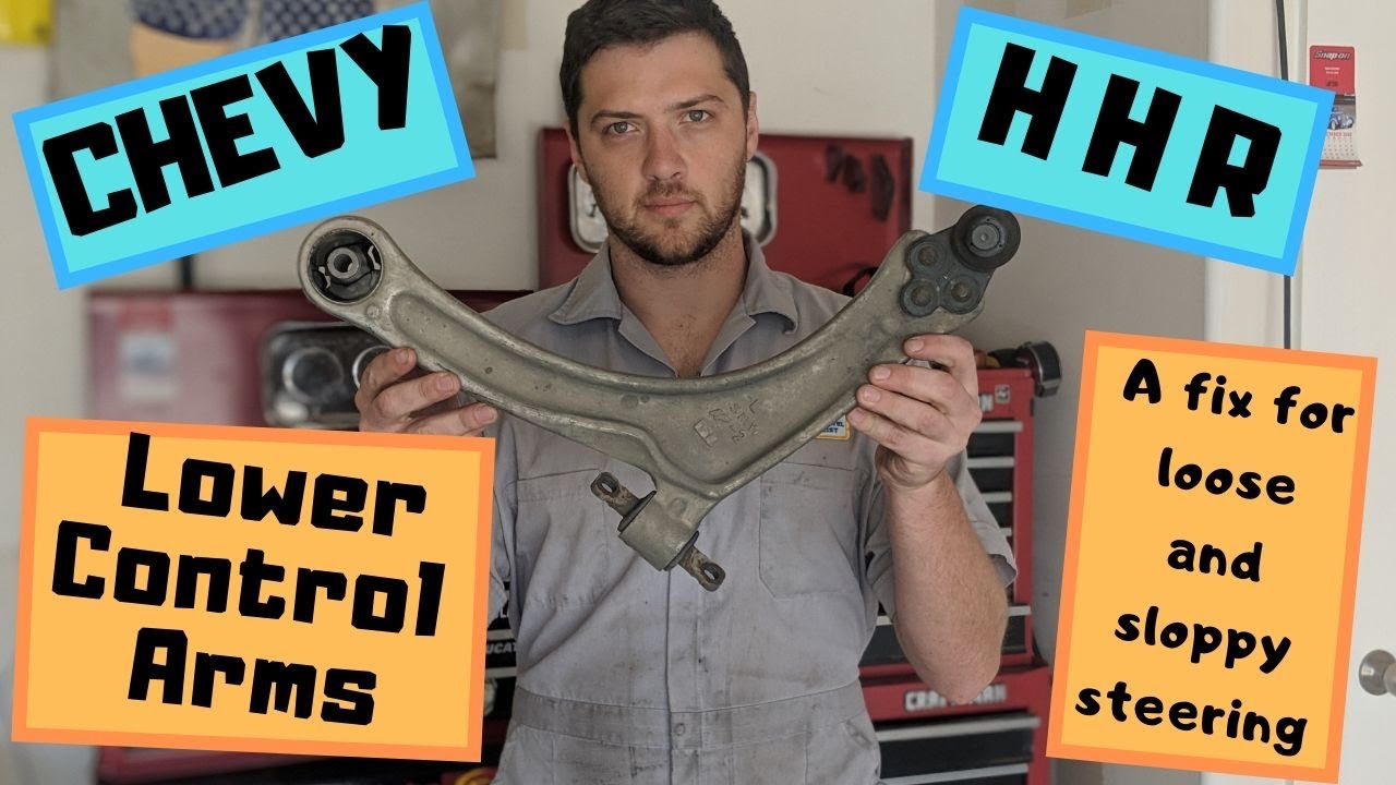 Chevy HHR Lower Control Arms Replacement (Fix loose sloppy steering and clunking)