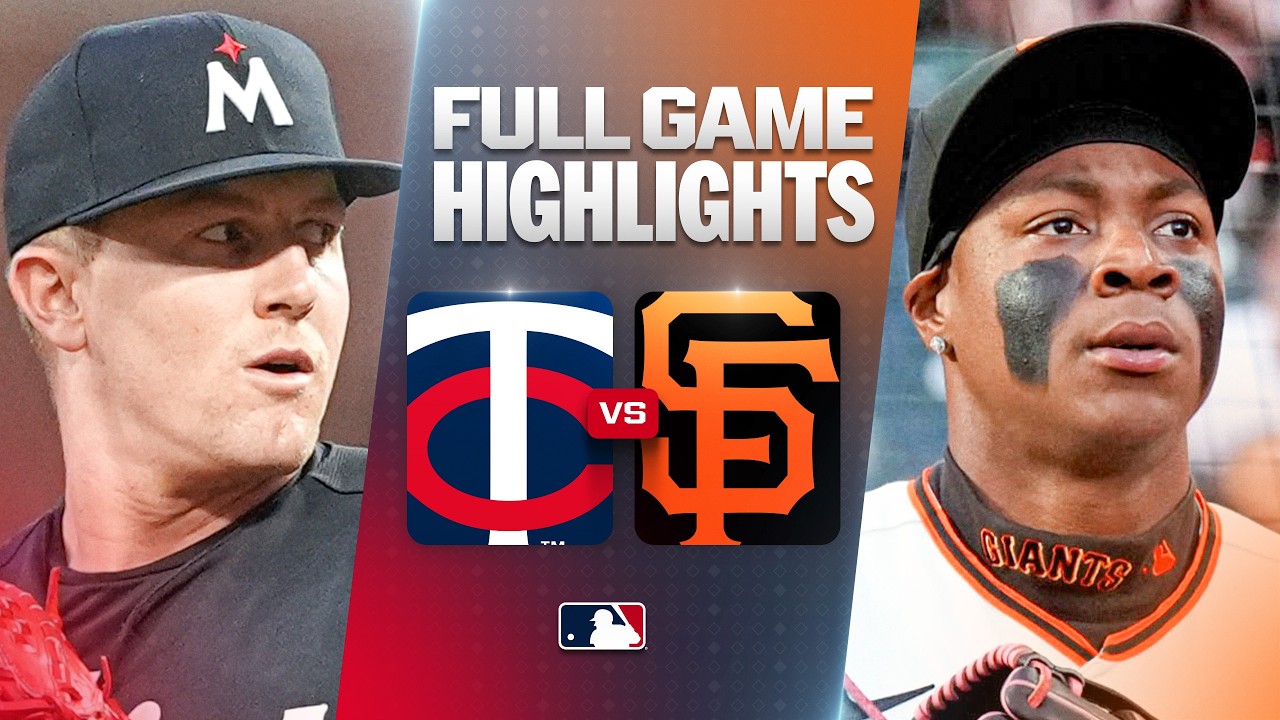 TWINS против GIANTS: Официальный обзор игры (21 сентября) | Сезон MLB 2026