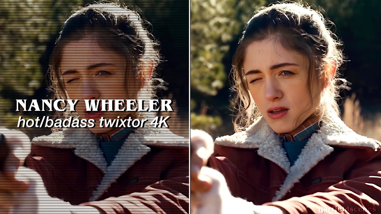 nancy wheeler (all seasons) hot/badass scenes | twixtor scenepack