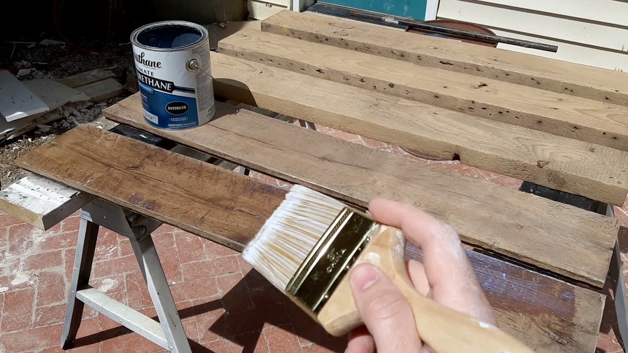 How To Prevent Bubbles in Water-based Polyurethane #shorts