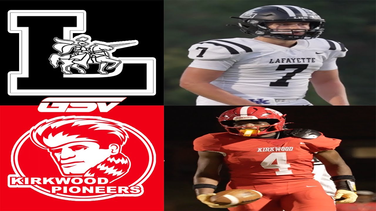 Lafayette vs #6 Kirkwood: Full Game Highlights #highschoolfootball