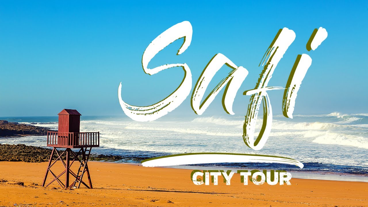 Safi City Tour l Morocco Video Walk & Surf【4K Drone】🏄♀️☀️