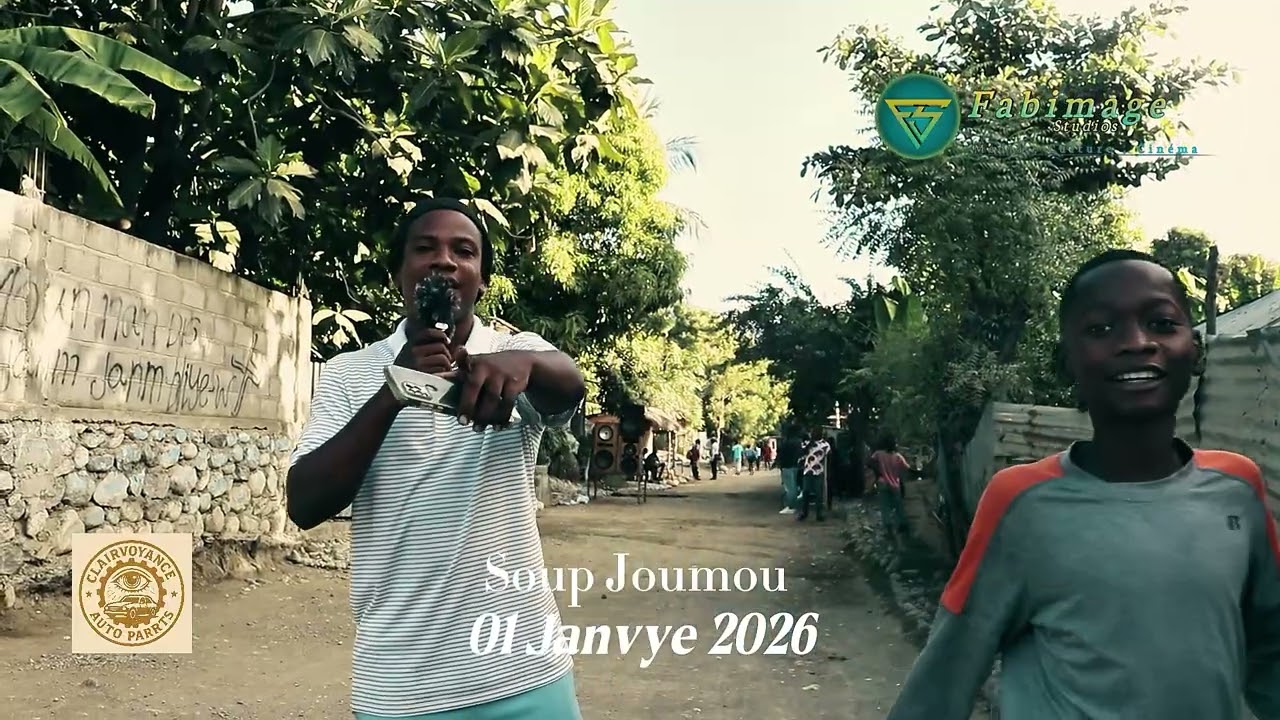 Nou tal bwè soup Joumou nan komin Zangle Kay ORTEGA 