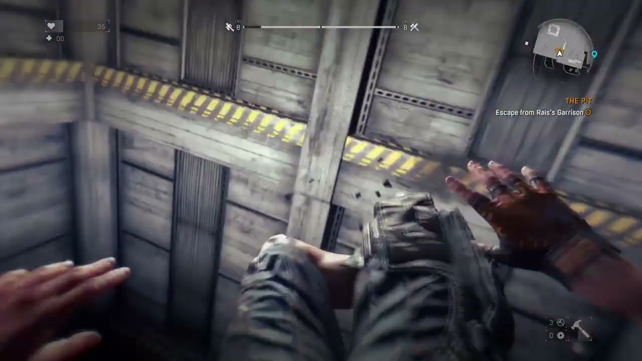 Dying Light - Escape from Rais's garrison #dyinglight 