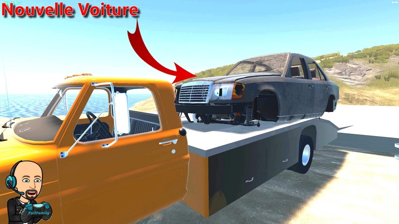 JE RÉCUPÈRE UNE ÉPAVE DE TYPE ''MERCEDES'' À LA CASSE AUTOMOBILE / My Garage (Bêta Update)