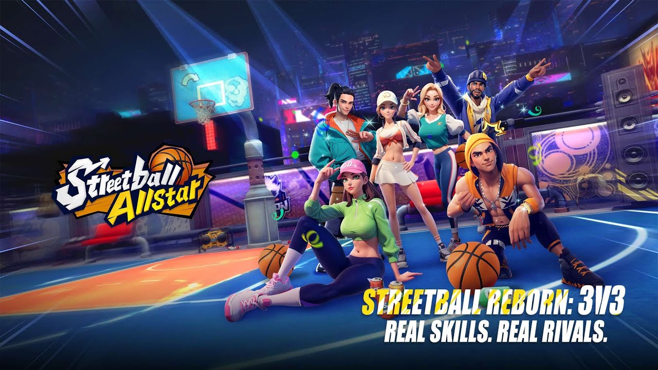 【街中のバスケキング】配信画面整えようwith天邪鬼なー【Streetball Allstar】