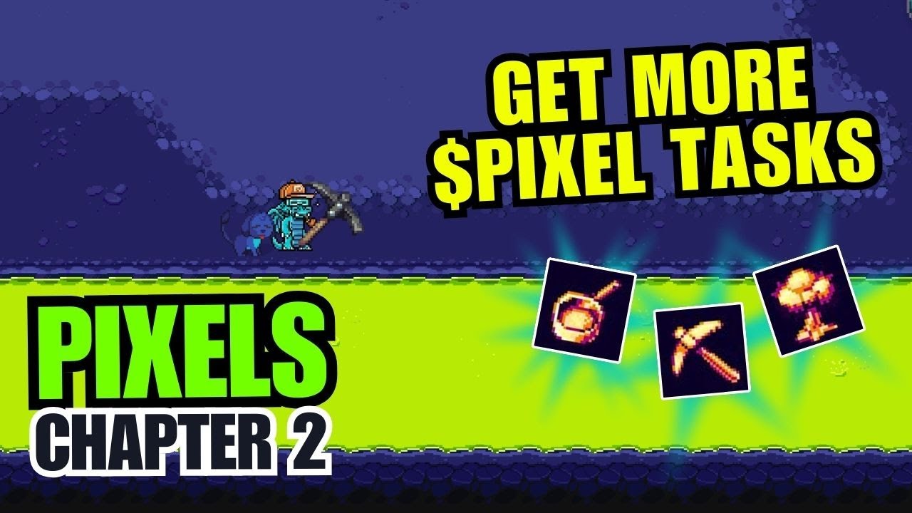 PRO TIPS to getting more $PIXEL tasks in Pixels